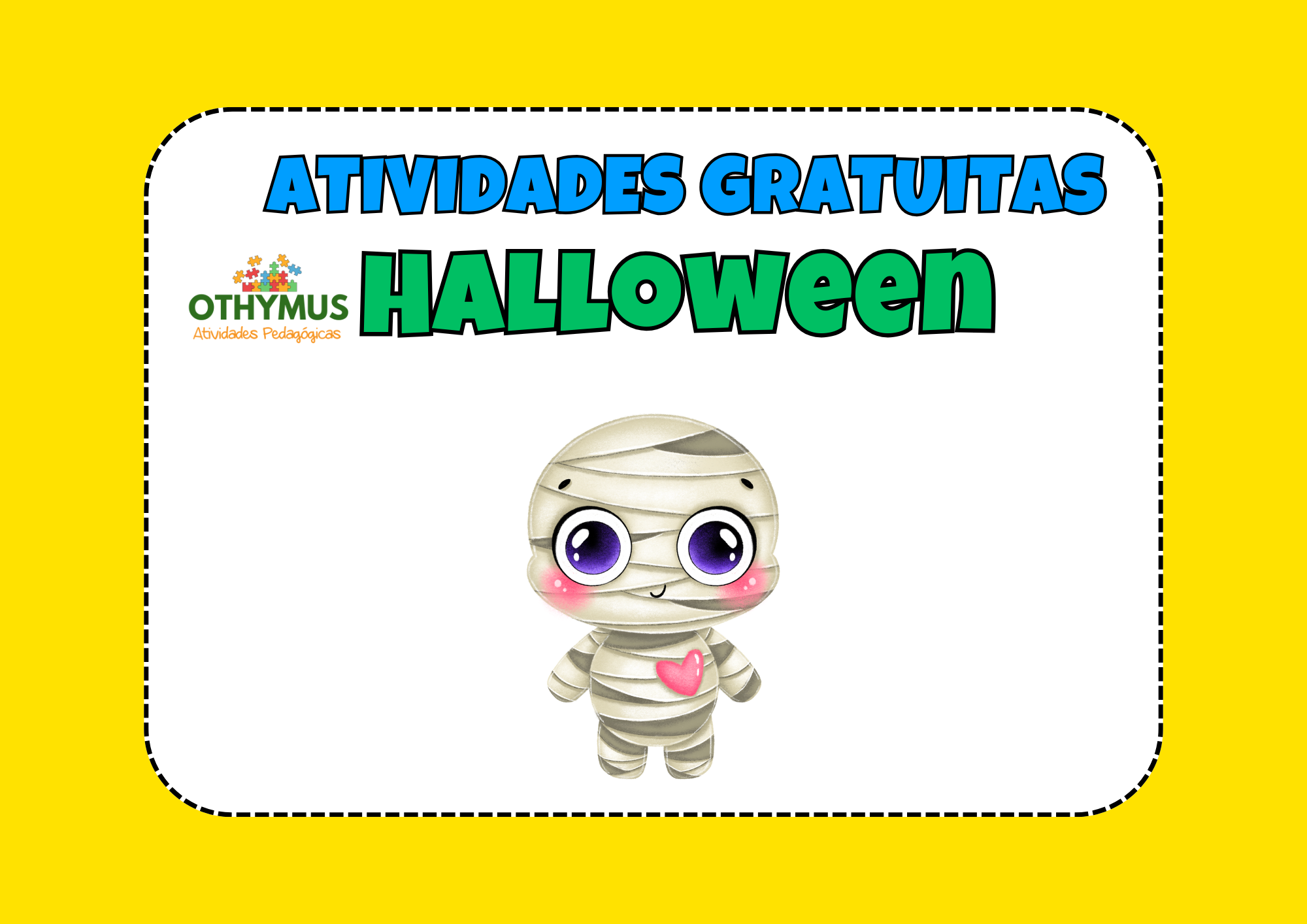 Atividades de Halloween para a  Educação Infantil