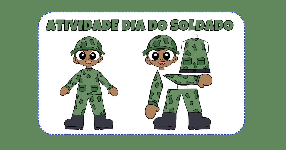 ATIVIDADE DIA DO SOLDADO