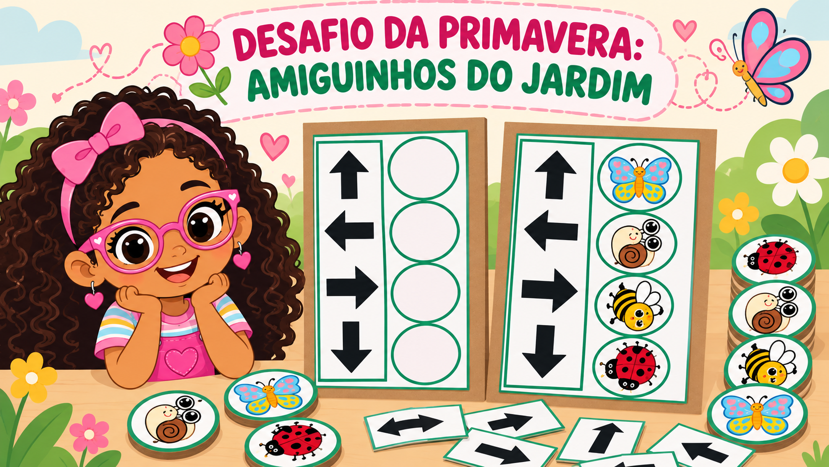 DESAFIO DA PRIMAVERA: AMIGUINHOS DO JARDIM